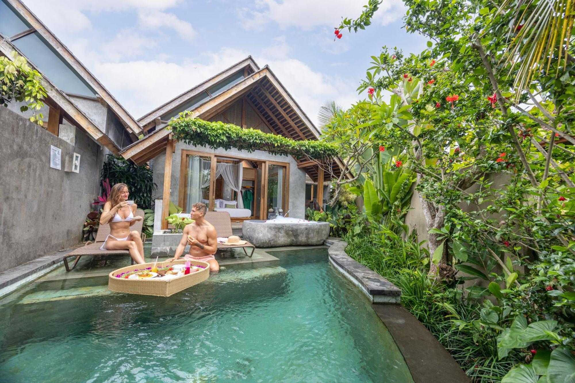 Wana Bucu Villas By Pramana Villas Ubud Exteriör bild